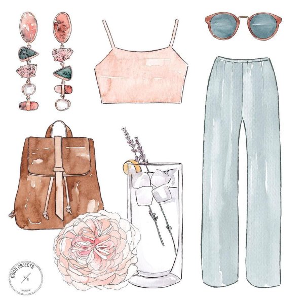 Модные Луки для рисования