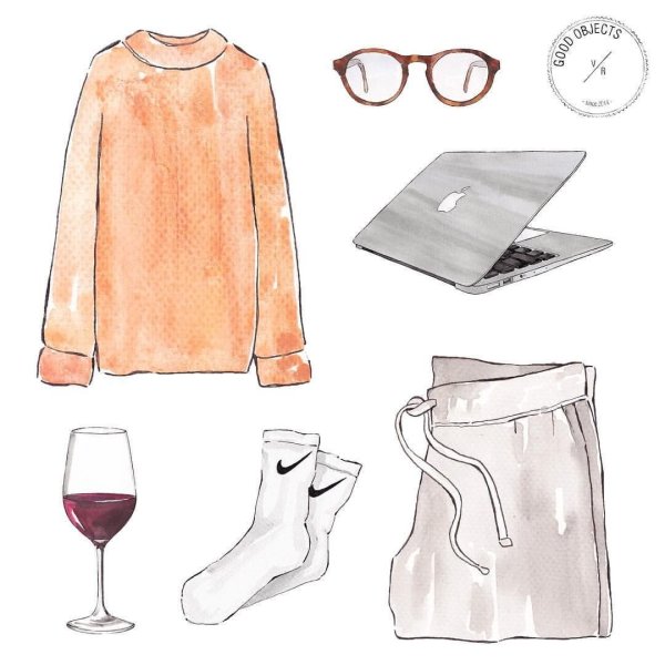 Эстетичная одежда нарисовать