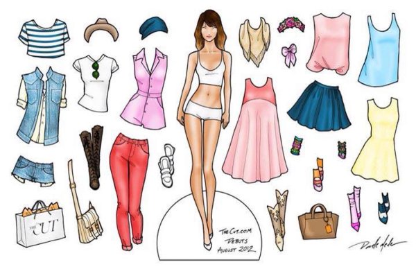 Бумажные куклы