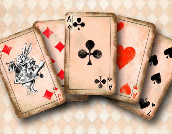 Карты Алиса в стране чудес