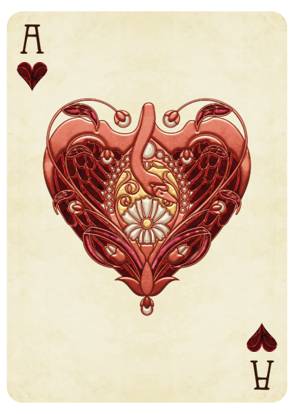 Стилизованные игральные карты