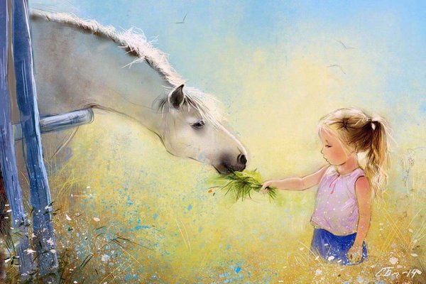 Трогательные иллюстрации