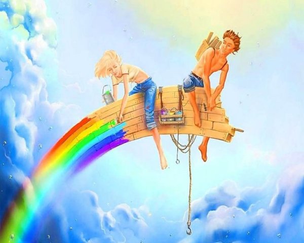 Иллюстрации счастье