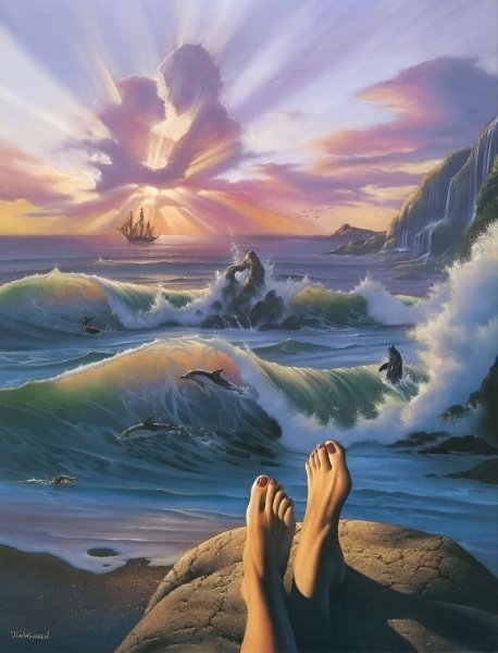 Художник Джим Уоррен (Jim Warren)