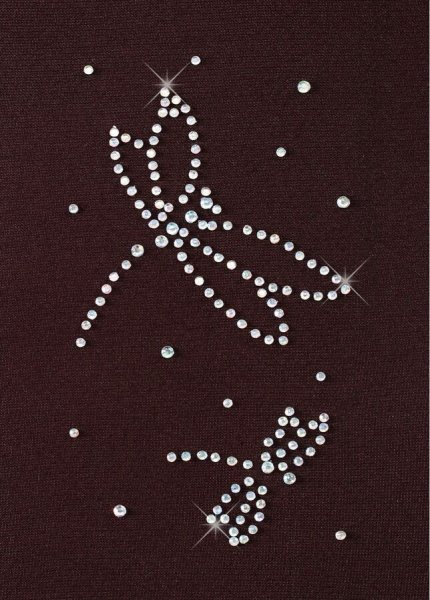 Аппликация из страз