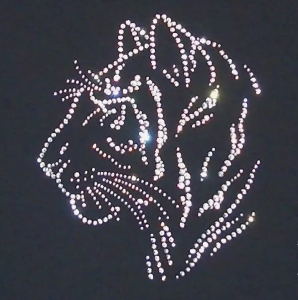 Узоры из страз