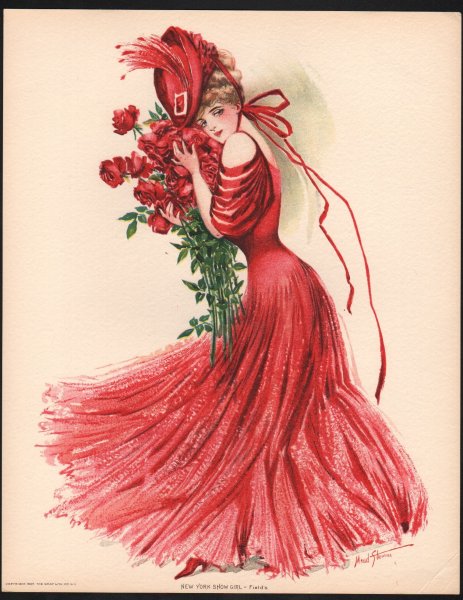 Изображение женщины в шляпе