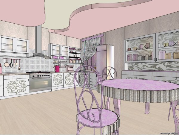 Интерьер кухни 5 класс