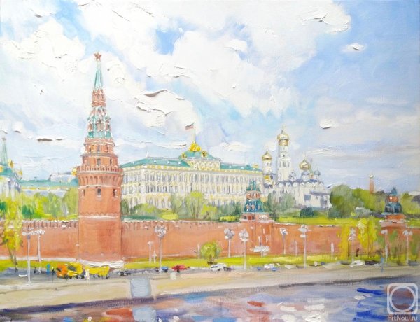 Московский Кремль в Москве картина
