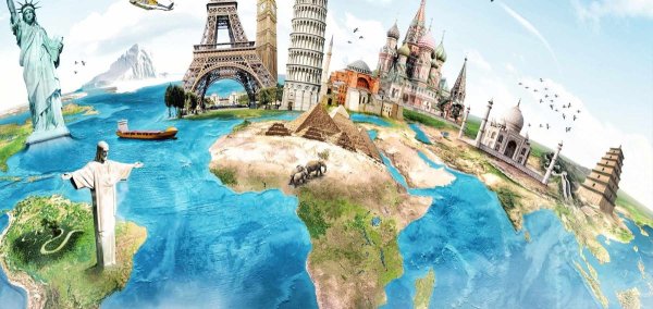 Нью Йорк панорама статуя свободы