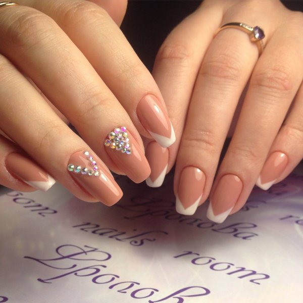 Маникюр балерина