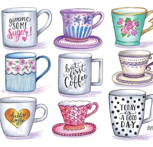 Кружка для рисования