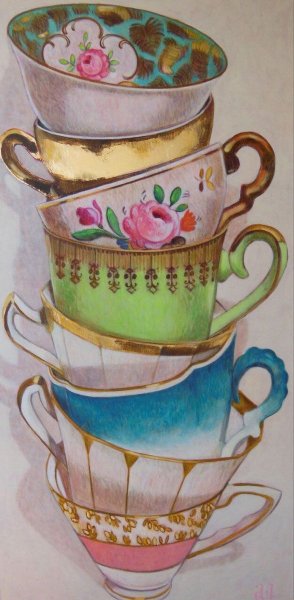 Чашка рисунок