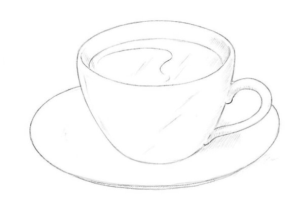 Рисунок кружки