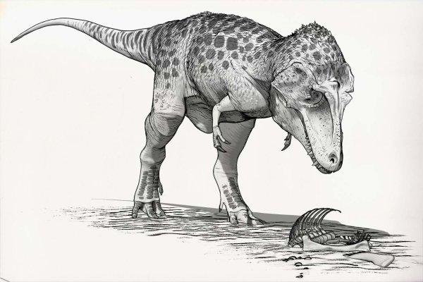 Динозавр рисунок
