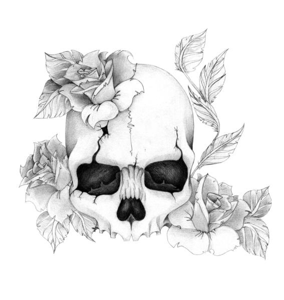 Череп эскиз