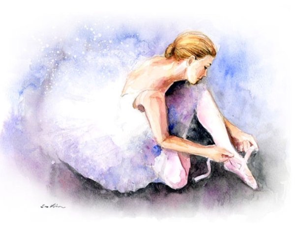 Балерина мультяшная