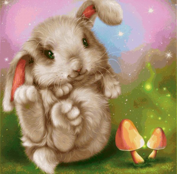 Зайчик мультяшный