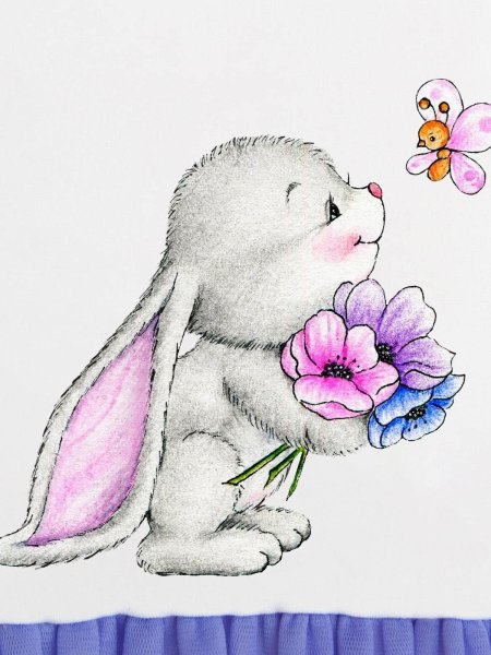Акварельный зайчик