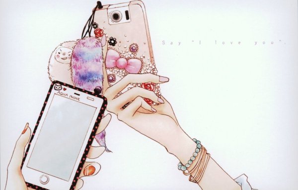 Девчачие рисунки