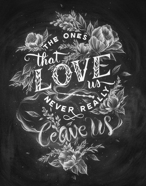 Животные мелом на доске