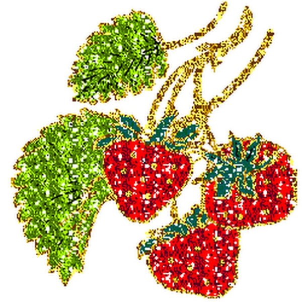 Блестящая клубника