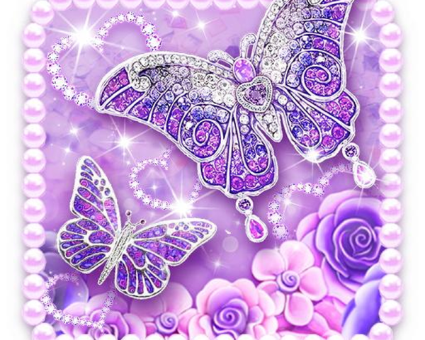 Бабочка блестящая