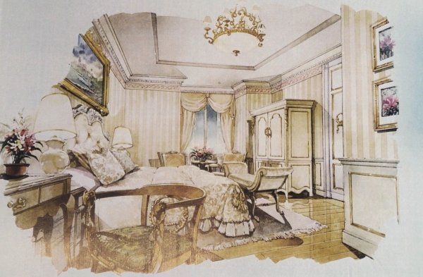 Эскизный проект интерьера