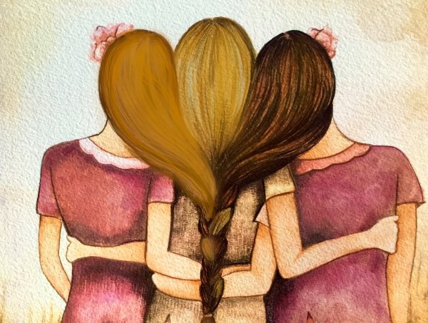 Милые рисунки для подруги