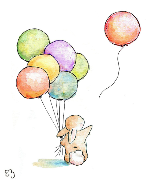 Воздушные шары картина акрилом