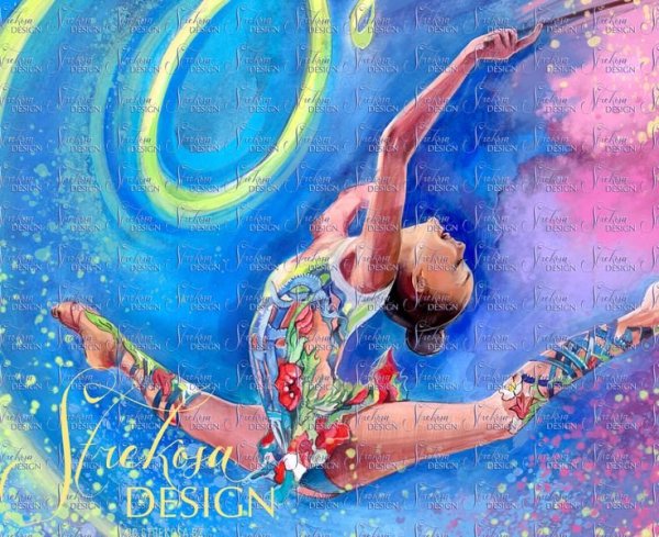 Художественная гимнастика рисунки