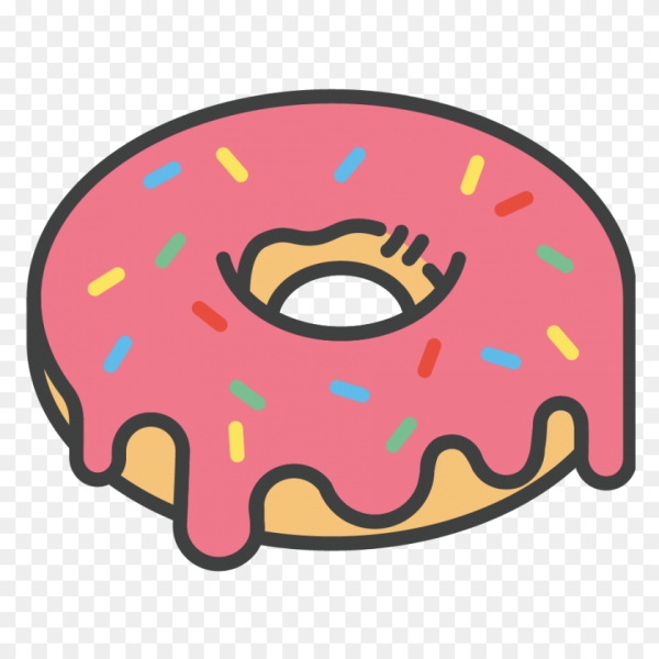 Нарисовать пончик