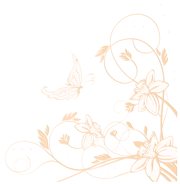 Белый фон с узорами