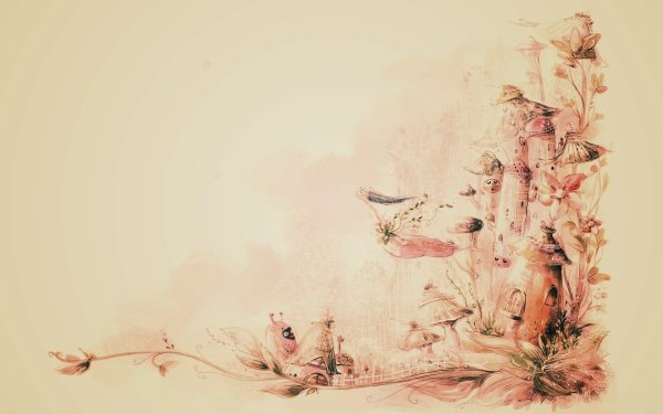 Рисунок на бежевом фоне