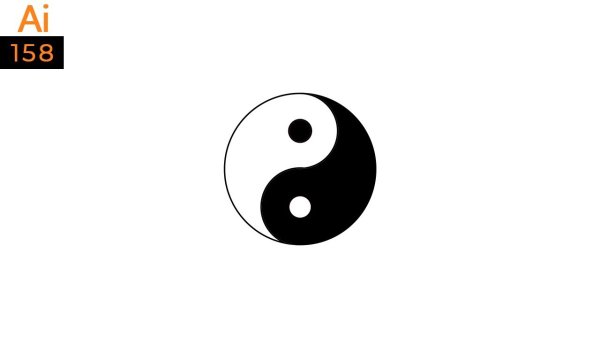 Инь Янь для срисовки