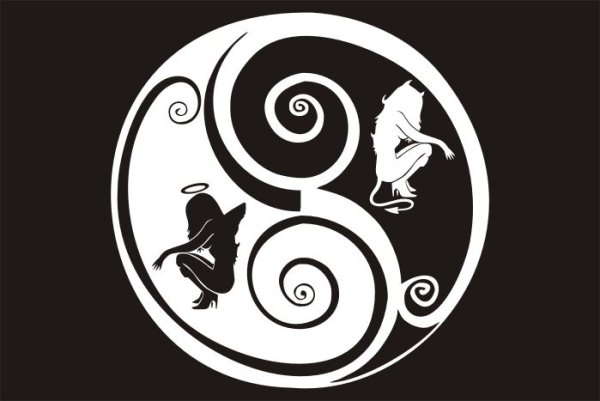 Инь Янь эскиз