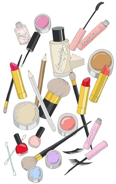 Косметика иллюстрация