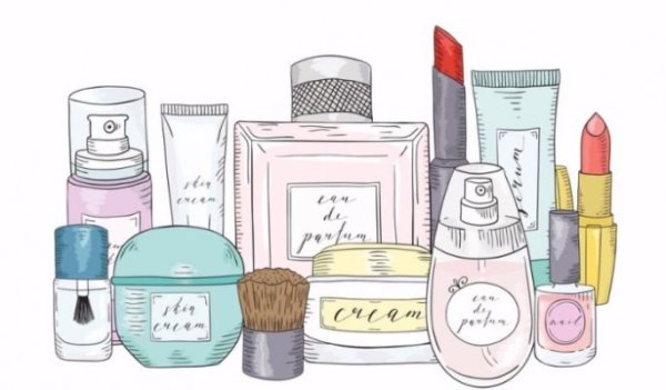 Косметика рисунок