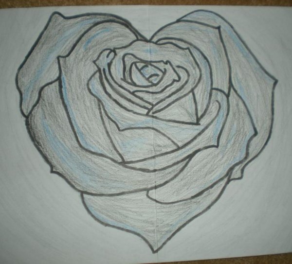 Рисунки карандашом лёгкие