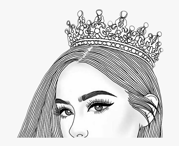 Красивые королевы с коронами