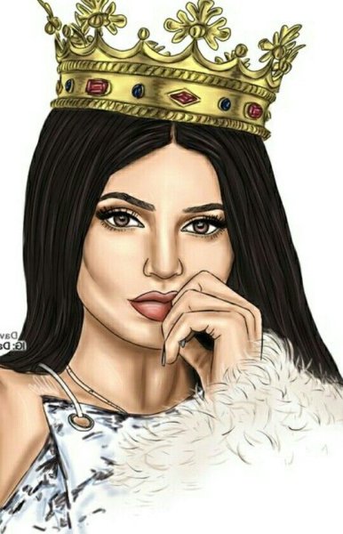 Снежная Королева для срисовки