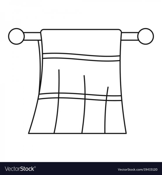 Расписное полотенце