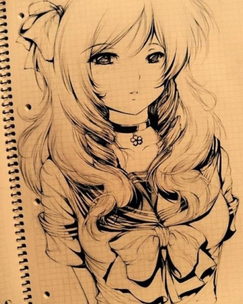 Рисунки аниме