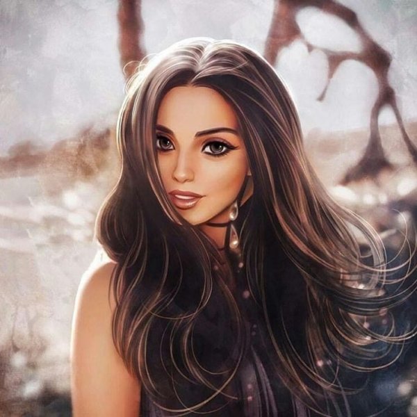 Девушка иллюстрация