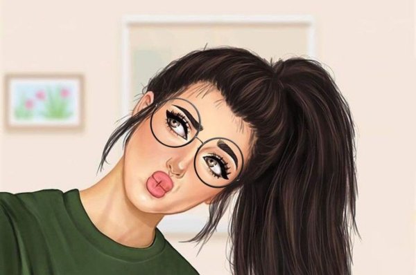 Ариана Гранде арты мультяшка