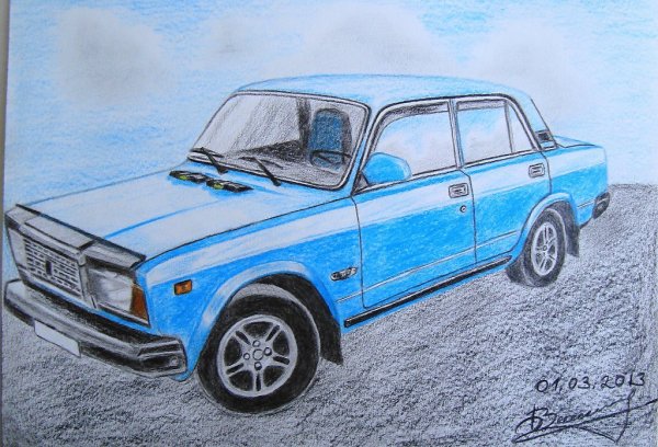 Жигули для рисования