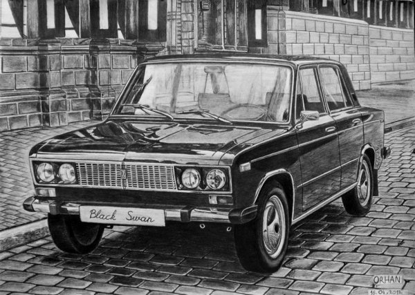 ВАЗ карандашом