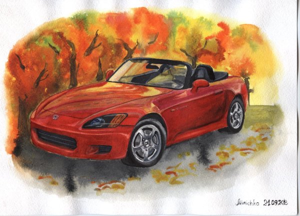 Рисование автомобиля