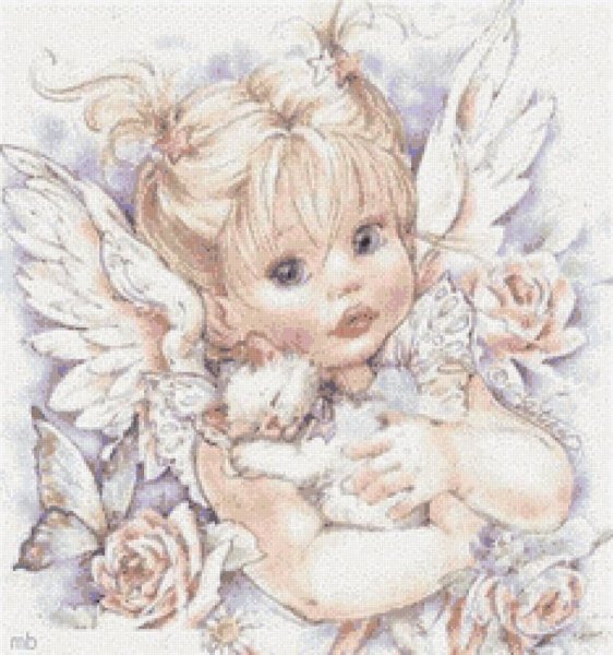 Ангелочки художницы Ruth Morehead