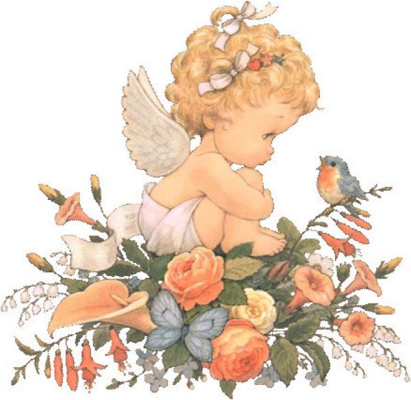 Ангелочки художницы Ruth Morehead